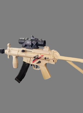 SJ电动连发科教模型MP5k金波后托版训练道具解压玩具肥肥钢镚