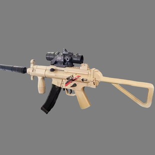 SJ电动连发科教模型MP5k金波后托版 训练道具解压玩具肥肥钢镚