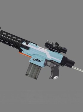 电动连发HK416-c解压玩具金齿金管科教训练模型肥肥钢镚