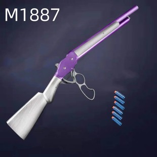 温彻斯特1887杠杆科教模型玩具野路子钢镚儿