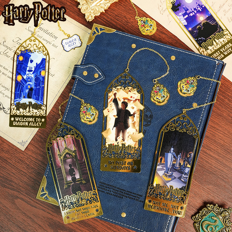 哈利波特正版周边入学回忆系列巫师棋厄里斯墨镜金属书签创意礼物