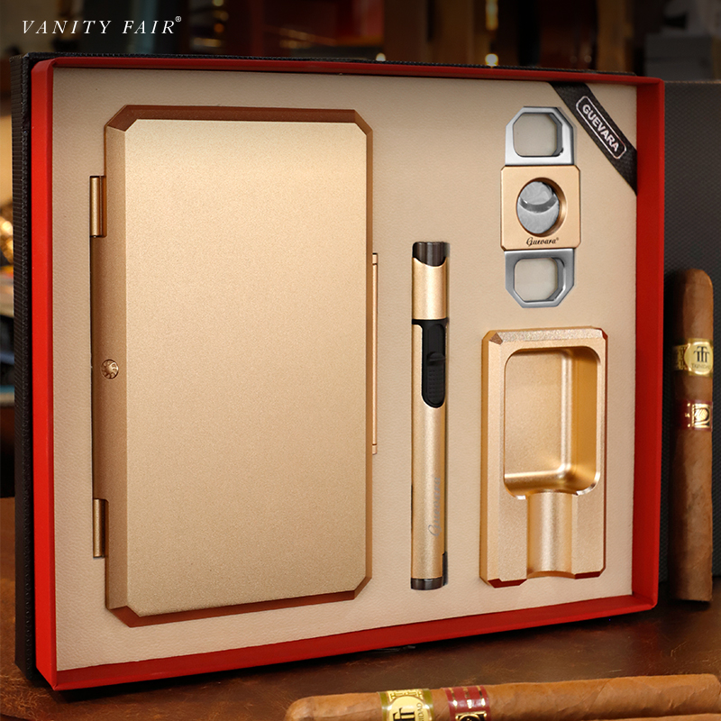 GUEVARA雪茄四件工具套装礼盒