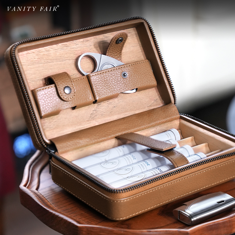 便携式皮套火机套装VANITYFAIR