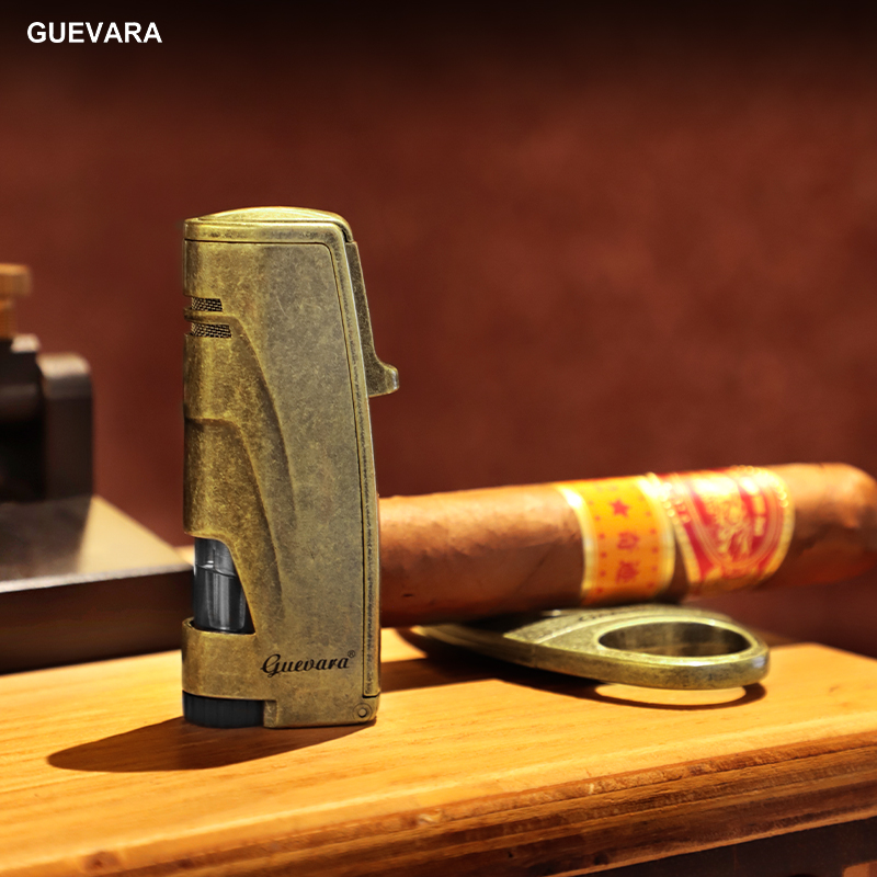 GUEVARA双刃剪陶瓷金属喷嘴火机