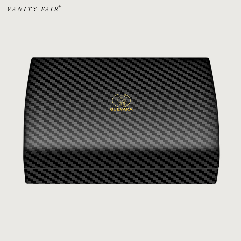 GUEVARA雪茄盒便携式碳纤纹
