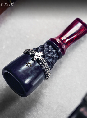 VANITY FAIR雪茄烟嘴NJOY-Ⅳ坎伯兰石楠木循环过滤烟嘴纯手工收藏