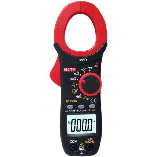 品天宇数字钳形表万用电表高精度328D交直流电流钳形电流表电工全