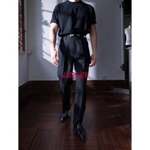 LATRGATR坠金高腰裤 hightwist抗皱纤维 装