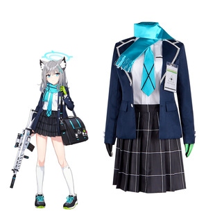 蔚蓝档案BlueArchive砂狼白子cos服砂狼城子cosplay动漫服装女