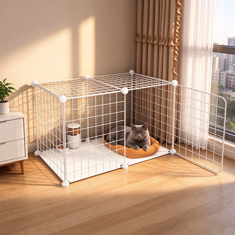小猫笼子室内家用关猫笼子猫窝猫舍猫屋组装超大自由空间猫咪别墅