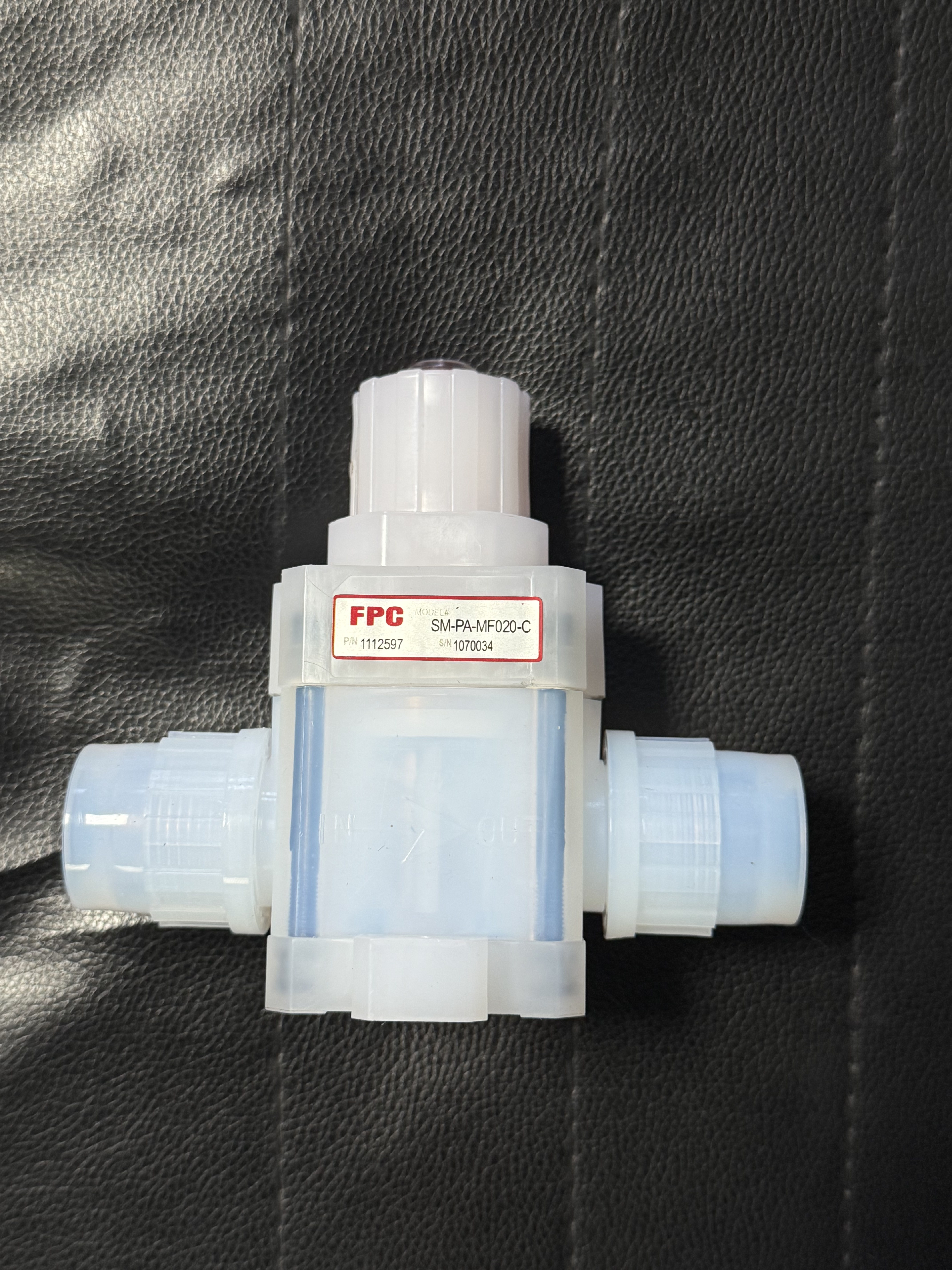 FPC原装手动隔膜阀SM-PA-MF008/10/15/20/25-A-0PFA扩口药液阀