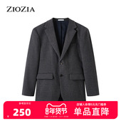ZIOZIA休闲西服男秋冬韩系青年简约休闲西便服ZKG14903J