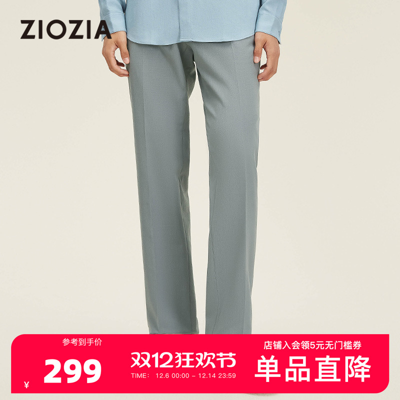 ziozia专柜同款春季时尚休闲长裤