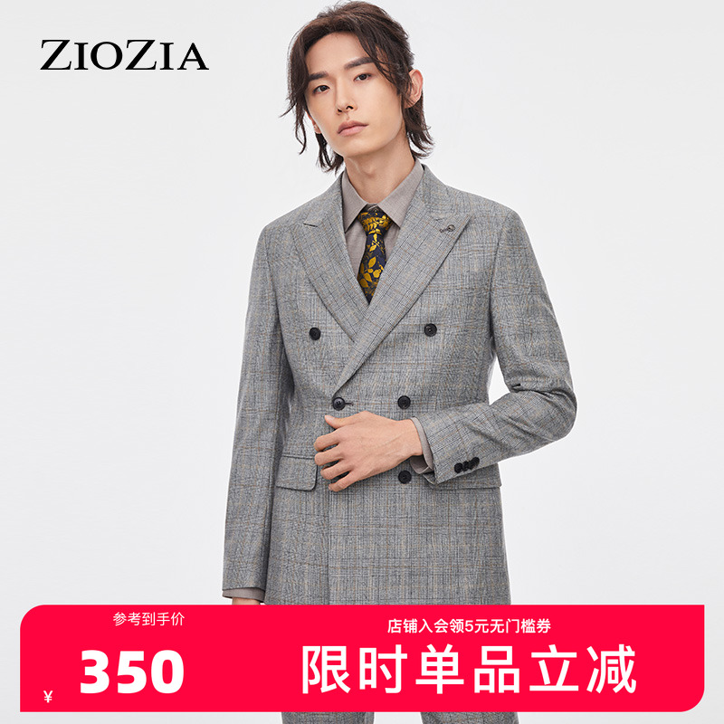 ZIOZIA秋季韩版商务正装礼服绅士正装西服外套ZSB14905C