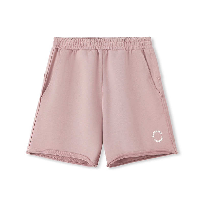 Skechers斯凯奇女士夏季新款宽松直筒休闲运动针织短裤L225W127,运动服/休闲服装,运动中长裤／短裤,淘宝优惠券,粉丝福利购,淘宝优惠卷