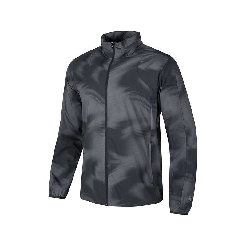 斯凯奇男子针织连帽外套秋冬新款