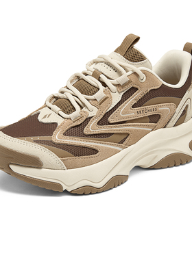 Skechers斯凯奇秋冬新款女子厚底增高老爹鞋舒适百搭休闲鞋177594