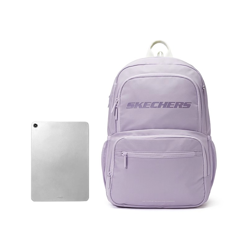 斯凯奇书包男女同款大容量双肩包