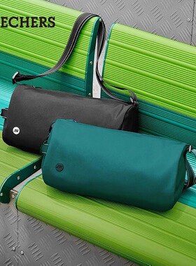 Skechers斯凯奇男女同款防泼水单肩斜挎包时尚百搭吐司包P324U016