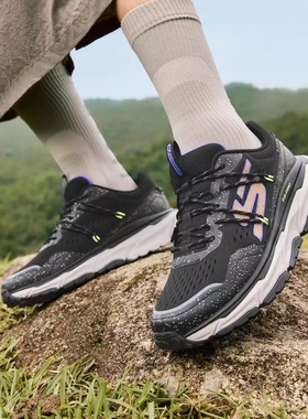 Skechers斯凯奇女鞋秋冬户外登山鞋缓震回弹耐磨休闲运动鞋180218