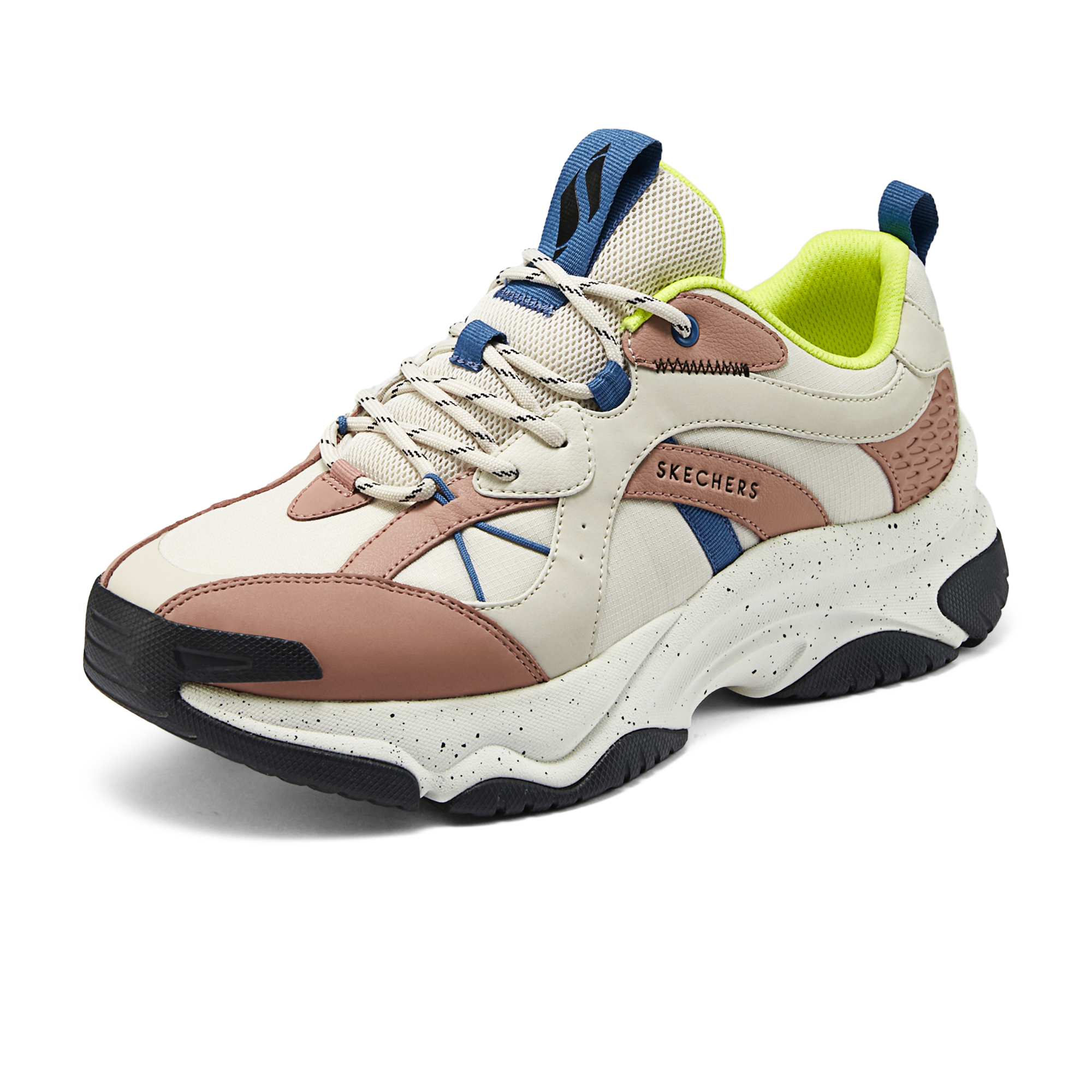 Skechers斯凯奇男款厚底老爹鞋