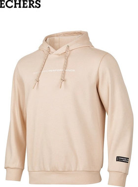 Skechers斯凯奇男士秋冬针织连帽卫衣加绒保暖运动外套P424M018