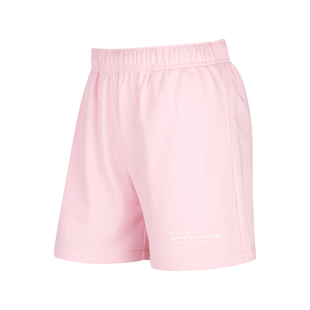 P224W032 宽松休闲运动裤 Skechers斯凯奇女子夏季 轻盈透气针织短裤