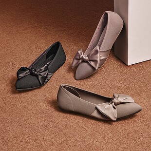 一脚蹬平底休闲鞋 玛丽珍浅口单鞋 158930 春夏款 Skechers斯凯奇女鞋