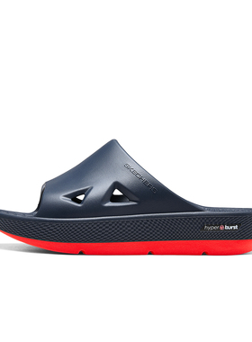 Skechers斯凯奇新款轻质软底男鞋舒适缓滑防滑舒适凉拖鞋229203