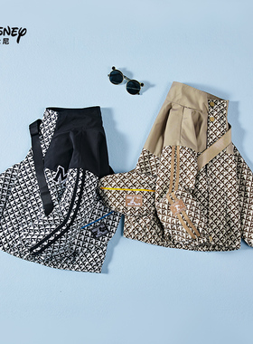 【昕怡粉丝专享】Disney/迪士尼新款满印复古儿童外套WXR1SW430