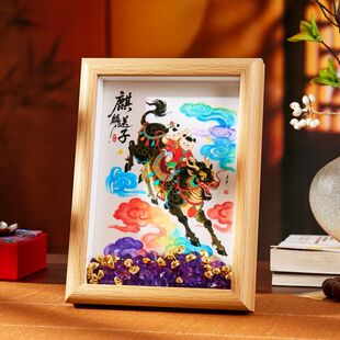 麒麟送子早生贵子普陀山求子文创摆件备孕求子二胎