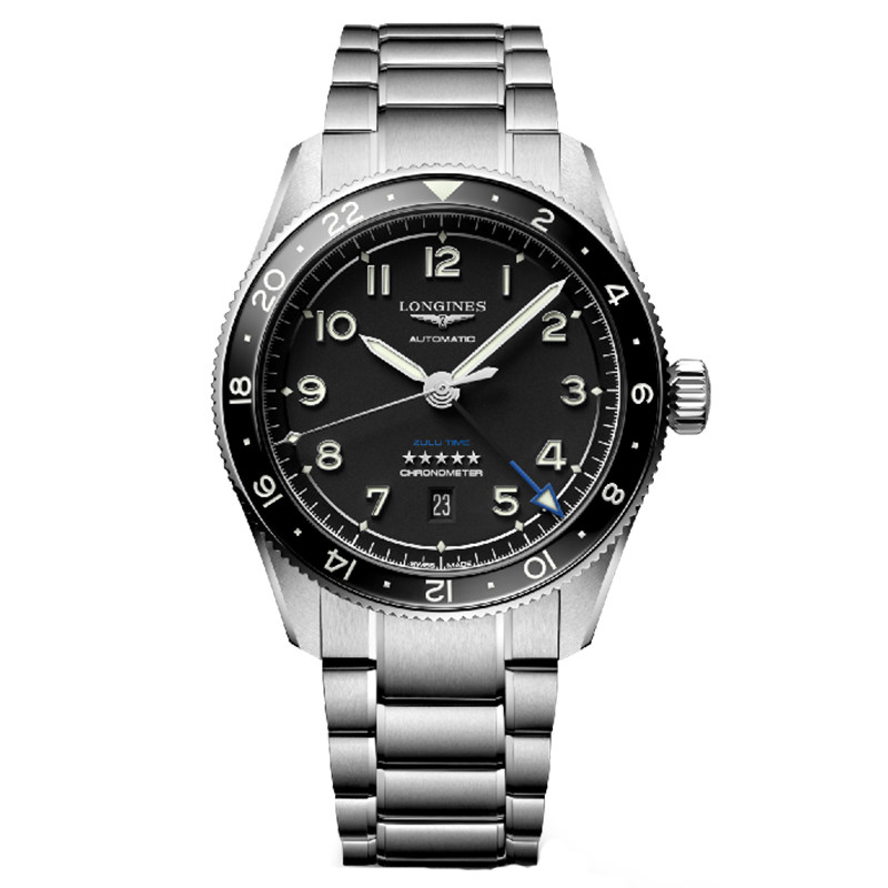 浪琴(longines)手表瑞士先行者系列祖鲁自动机械男士腕表