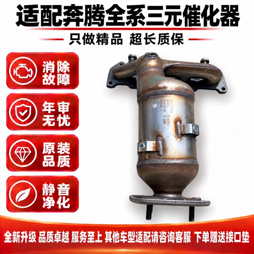 适用于奔腾B50B30B70B90X40X80T33T55T77T99三元催化器
