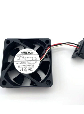 原装NMB A90L-0001-0576 2408VL-S5W-B79 24V 0.15A6CM发那科风扇