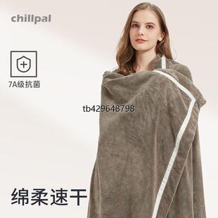 浴巾2024新款加大毛巾两件套高级家用比纯棉全棉吸水软男女款抗菌