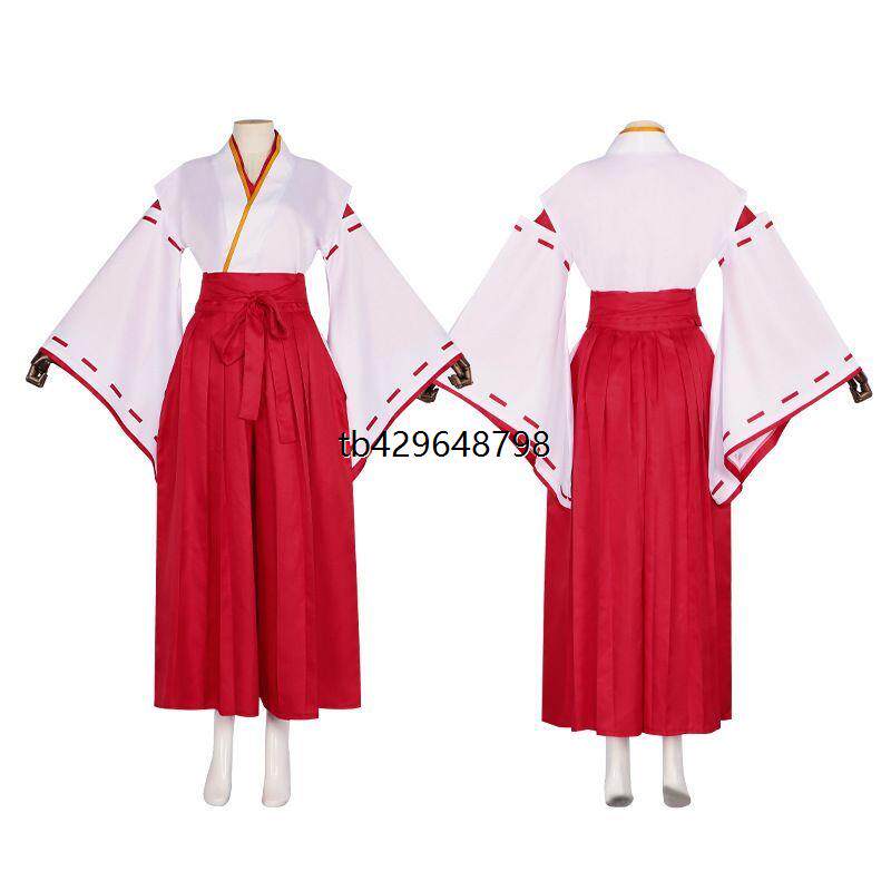 原神cos服稻妻城巫女花散里cosplay服角色扮演动漫游戏剑道服全套