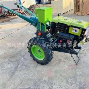 农用多功能手扶拖拉机8马力到20马力带有旋耕机 犁开沟机不同配件