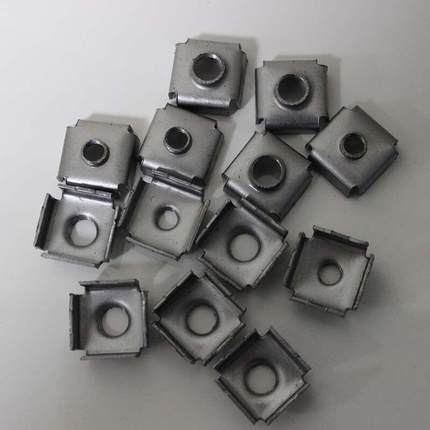 方管连接件20*20 25*25方管内丝内牙内塞堵头五金配件铁艺组合内