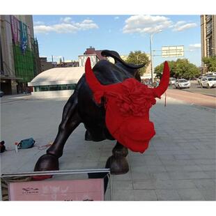 雕塑牛摆件 金牛雕塑 金牛迎春雕塑 广场大型铜牛雕塑