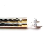 远红外线加热管 半镀白半镀金碳纤维加热管工业设备配件用加热管