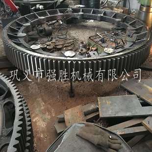 分体式 回转窑大齿圈生产厂家 铸钢回转窑大齿轮