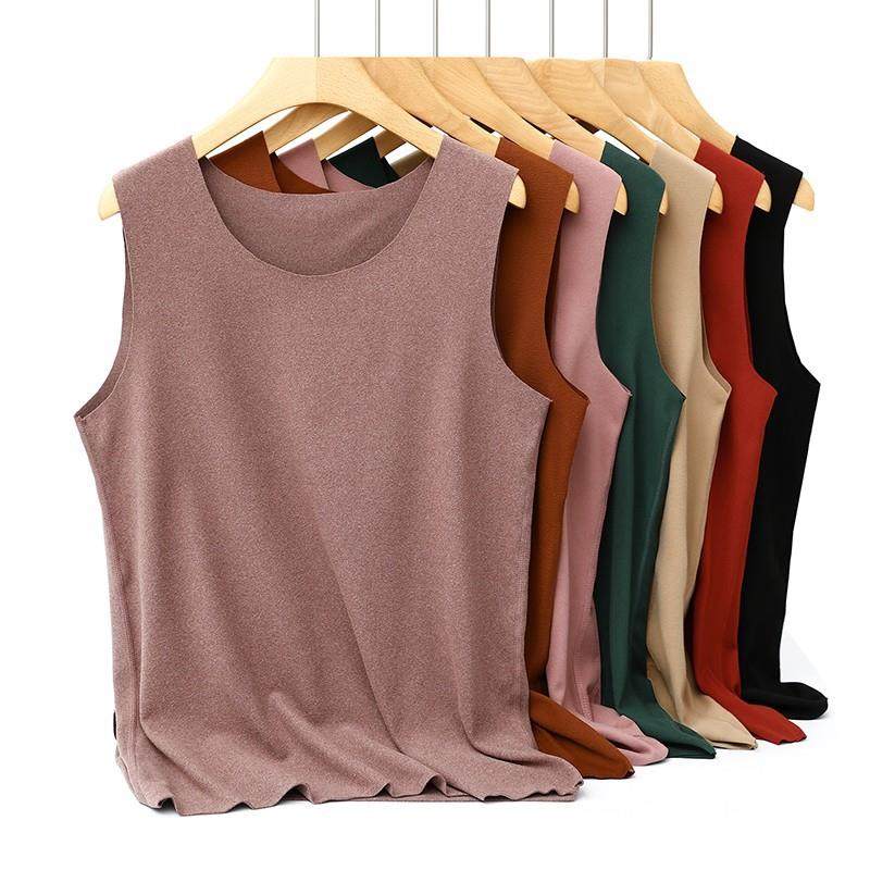 加大码无痕保暖背心女内穿加肥中老年妈妈德绒发热吊带打底衫内搭,女士内衣/男士内衣/家居服,保暖背心,淘宝优惠券,粉丝福利购,淘宝优惠卷