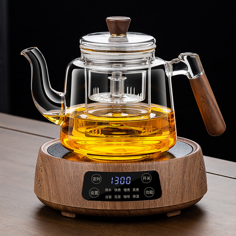 耐热玻璃电煮茶壶2024新款养生壶家用电陶炉煮茶器功夫烧水泡茶壶