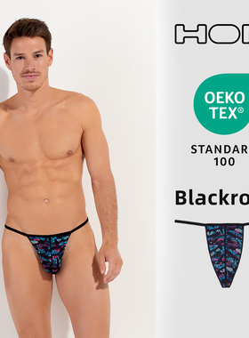 HOM男士25年新款丁字裤时尚低腰性感无痕显大单丁字裤T裤裸感内裤