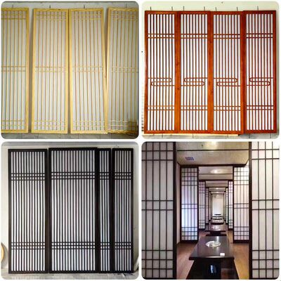 实木格栅屏风隔断客厅玄关镂空新中式吊顶仿古门窗木雕花格栅木作