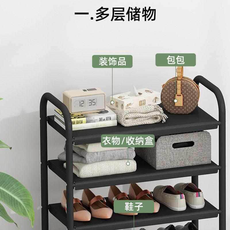 简易鞋架子家用经济型放门口多层防尘收纳神器宿舍室内好看小鞋柜