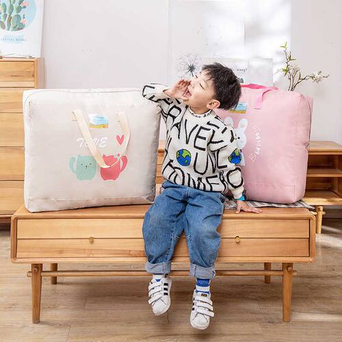 幼儿园被子收纳袋子学生装棉被褥专用衣服牛津布手提大容量行李袋