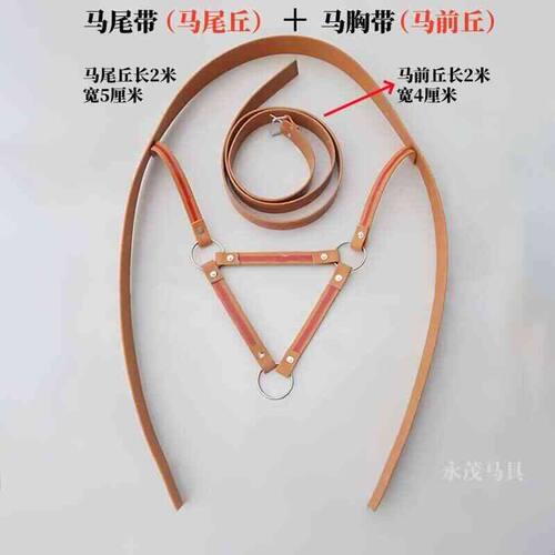 马具马术马匹马笼头马龙套马鞍垫子马尾根马尾带马尾丘马胸带前丘