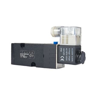 08控制器气阀换向阀电池球阀开关蝶阀门4M310 气动电磁阀4M210