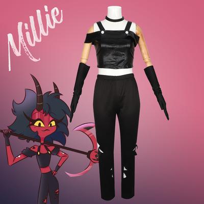 地狱客栈旅馆角色瓦吉cos服地狱客栈米莉cospaly舞台表演服装女